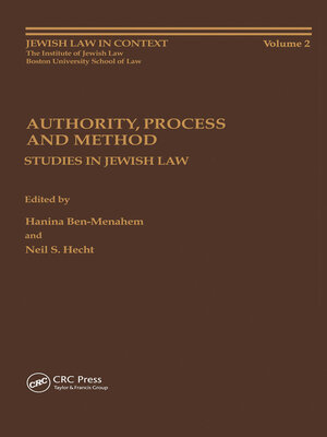 cover image of Authority, Process and Method